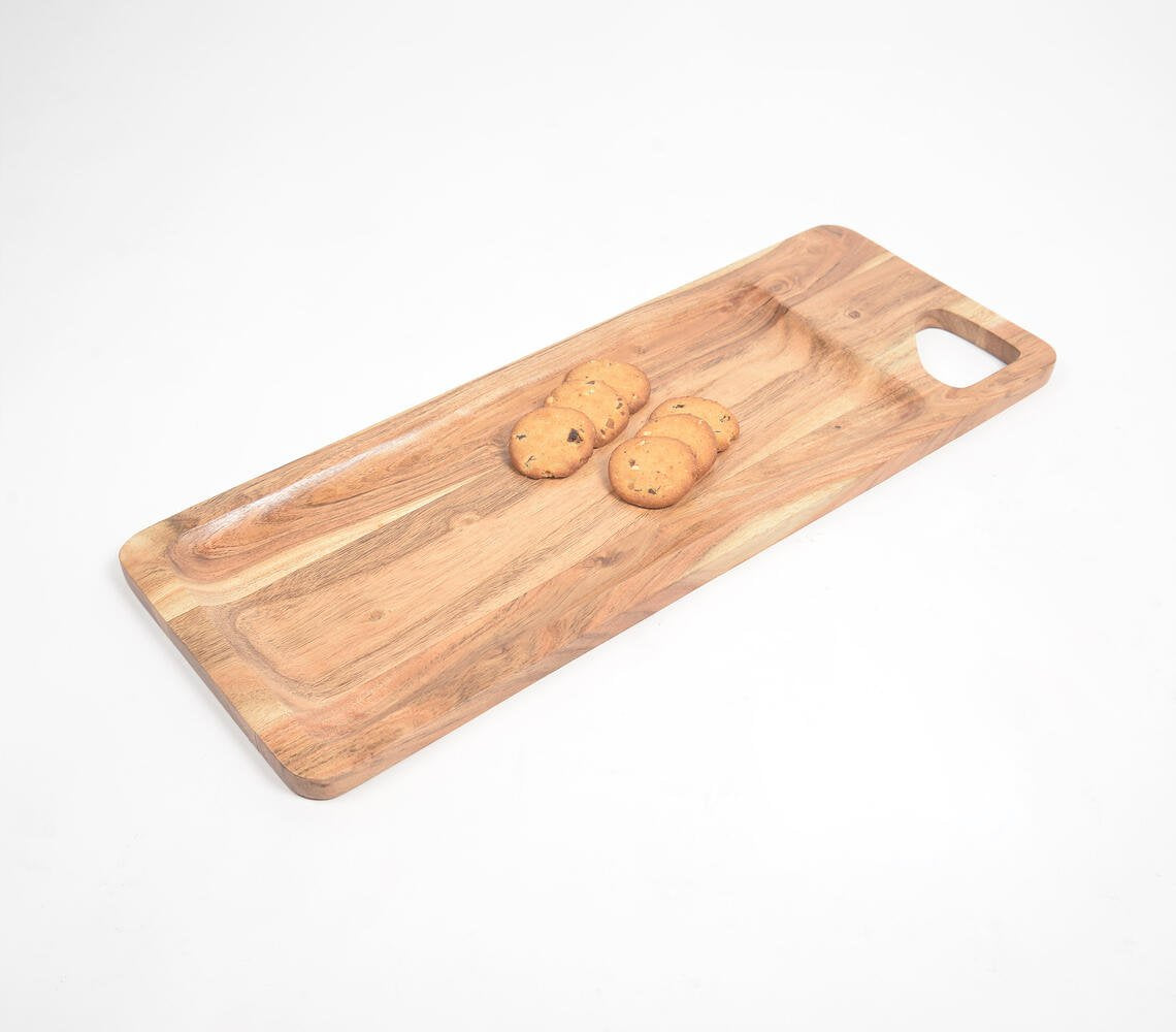 Acacia Wood Classic Serving Platter