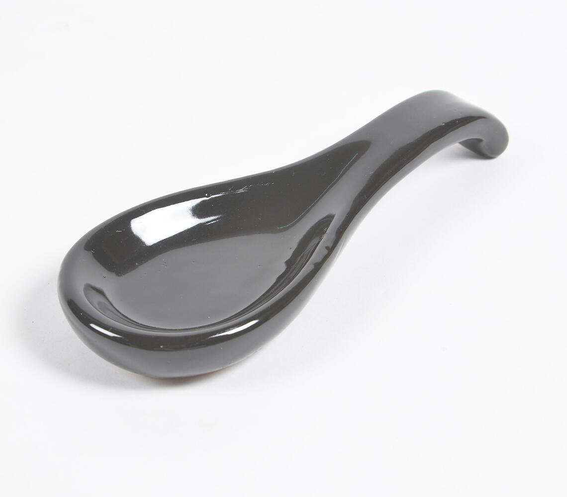 Ceramic Pottery Minimal Spoon Rest