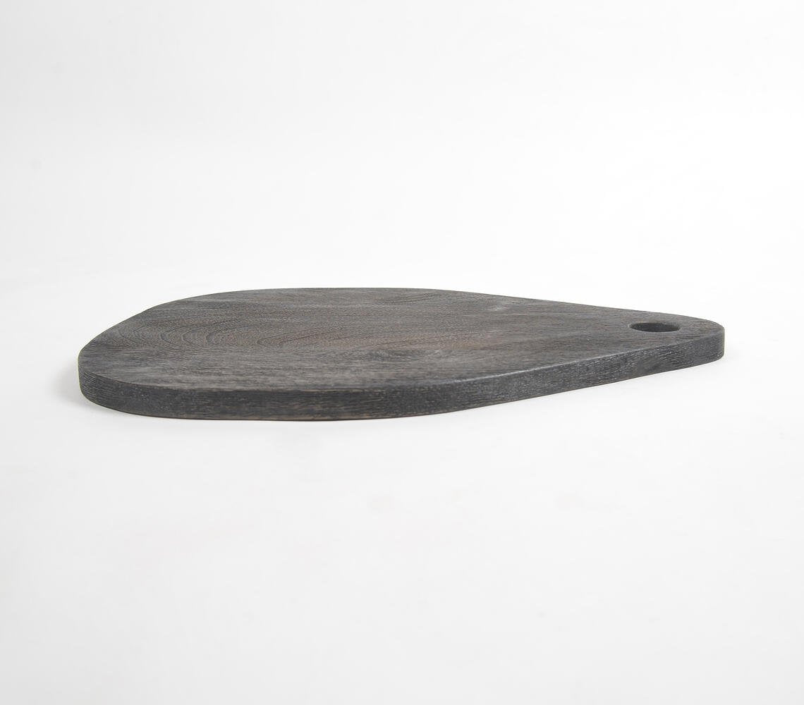 Classic Black Mango Wood Cutting Board