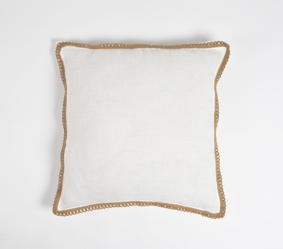 Minimal Solid Cushion Cover, 18 x 18 inches