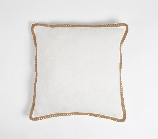 Minimal Solid Cushion Cover, 18 x 18 inches