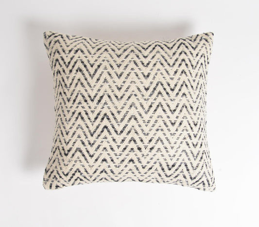 Monotone Chevron-kussenhoes