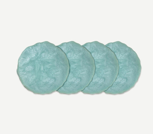 Aqua Resin Coasters (set of 4)