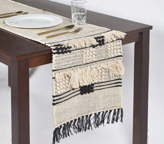 Bohemian Tufted Handwoven Table Runner