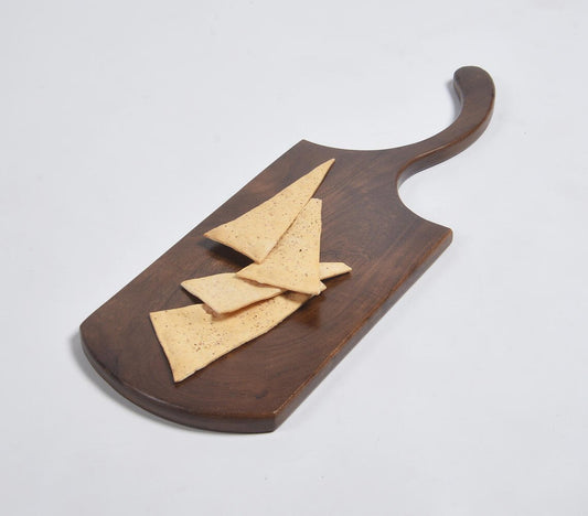 Hand Cut Acacia Wood Serving Board