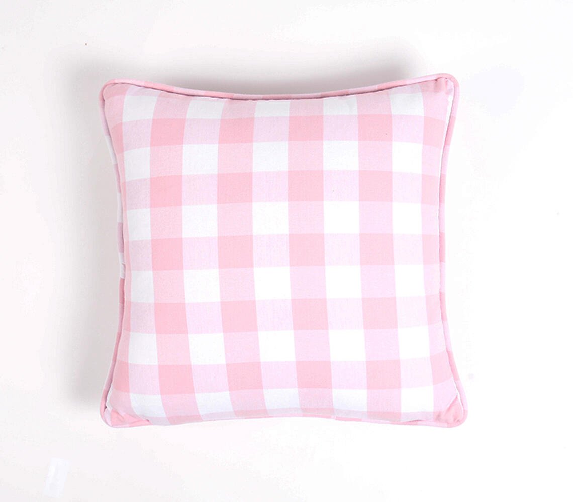 Handloom Cotton Pastel Cushion covers (set of 2)