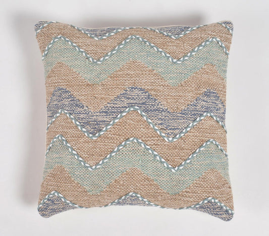 Woven & Embroidered Cotton Cushion cover