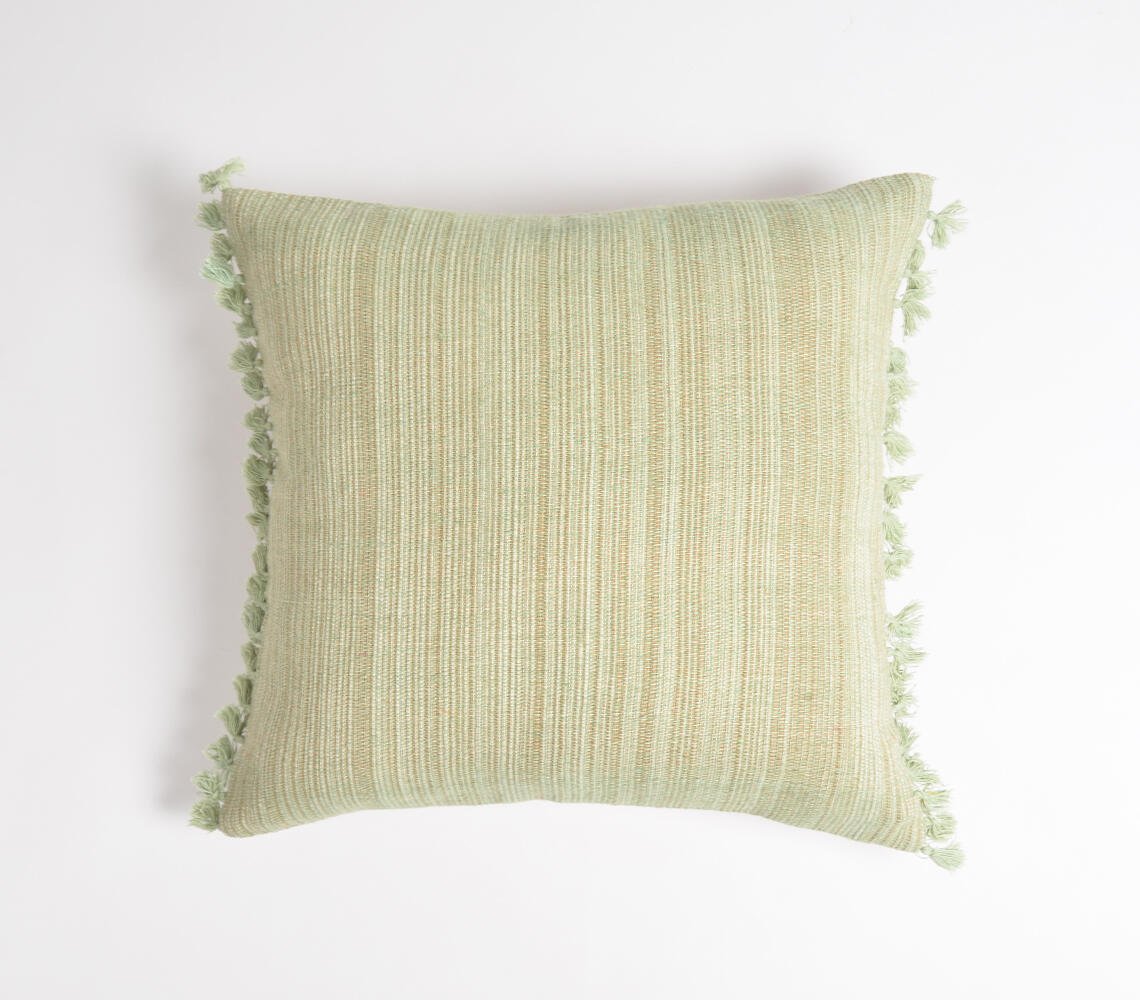 Mint Textured Cushion cover