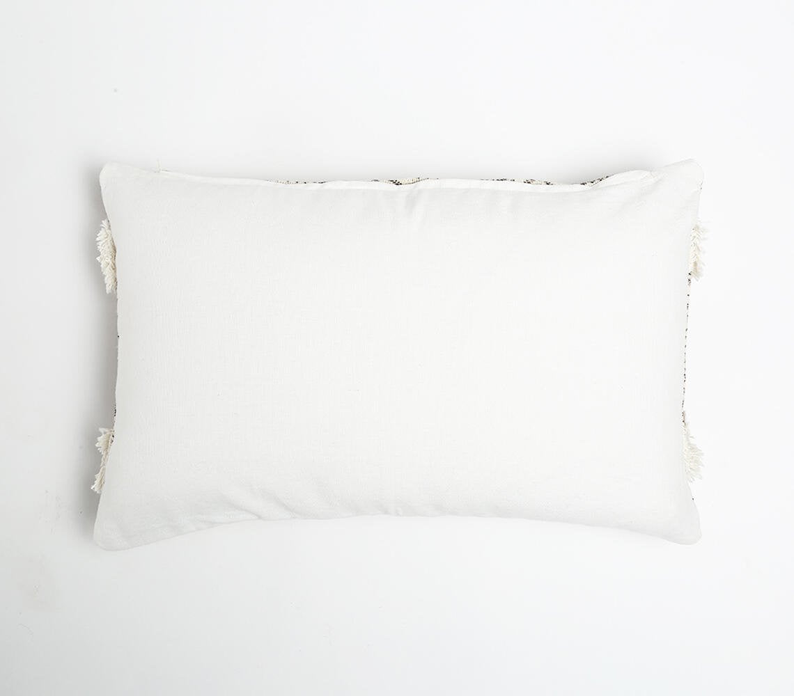 Textured & Printed Lumbar Cushion Cover