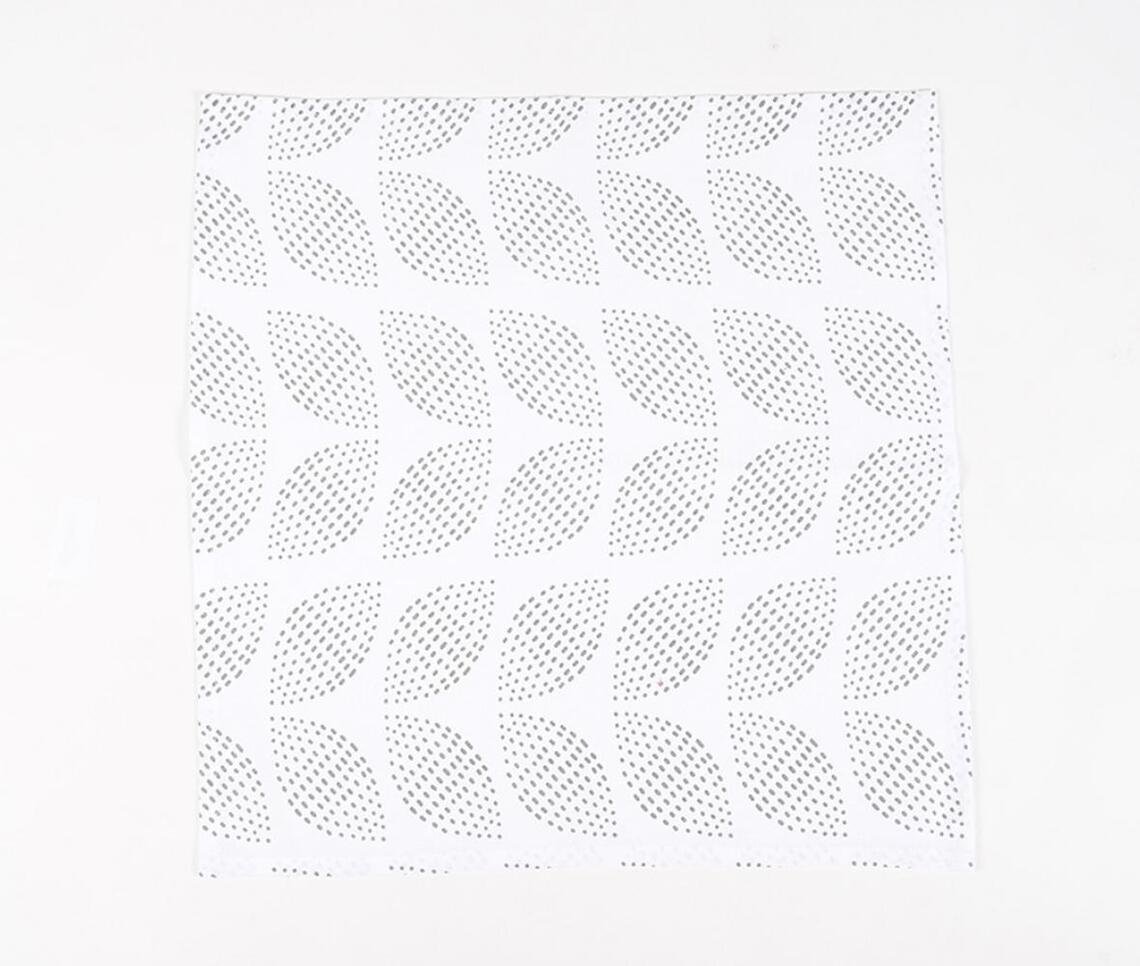 Leaf Printed Table Napkins (Set of 4)