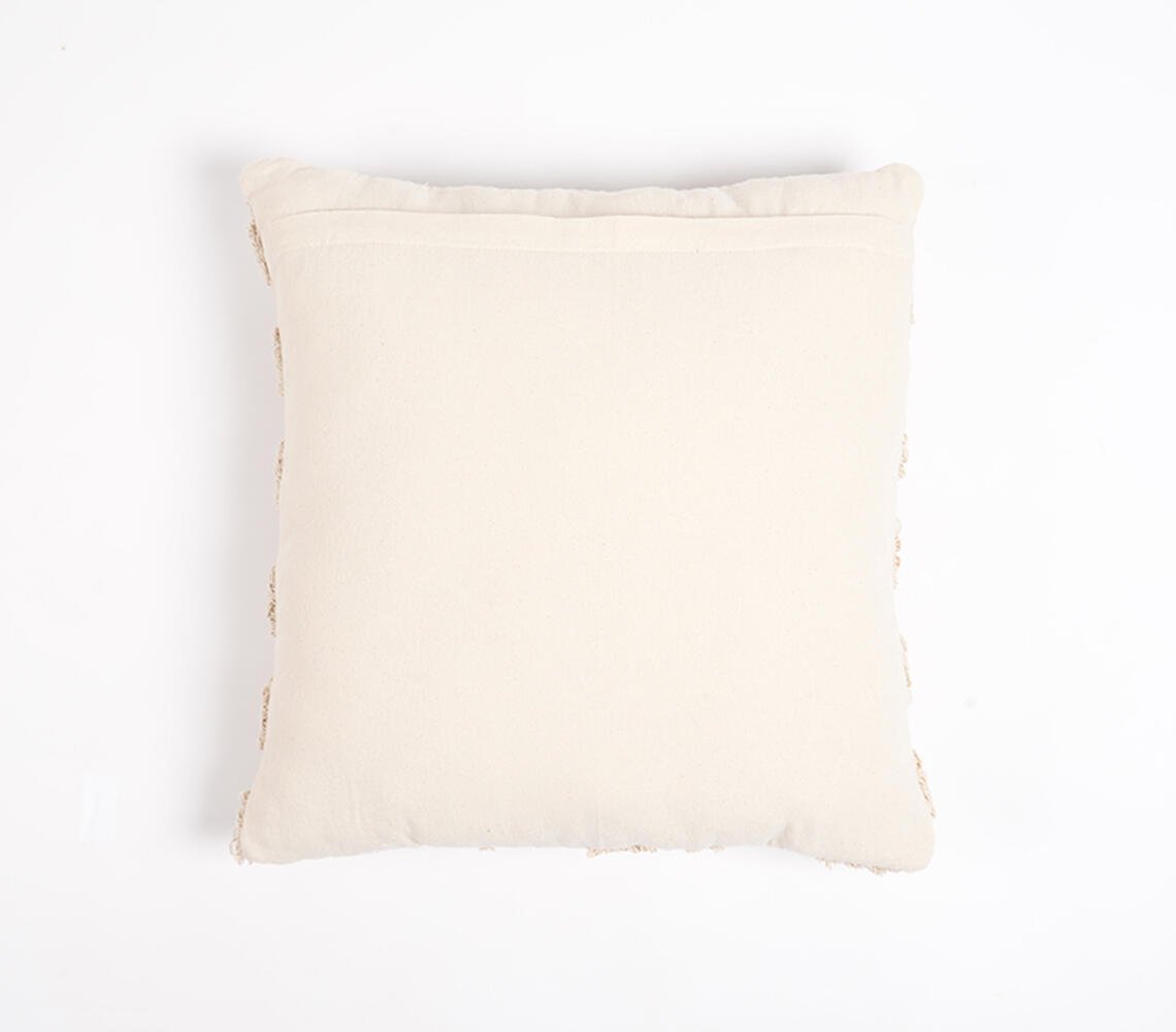 Woven & Embroidered Cotton Cushion cover