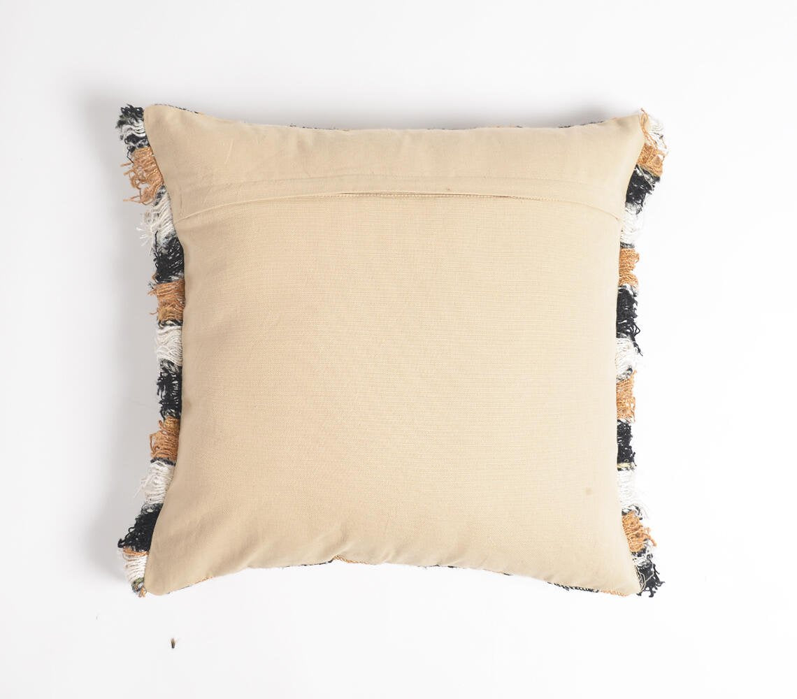 Striped Earthy Cushion cover