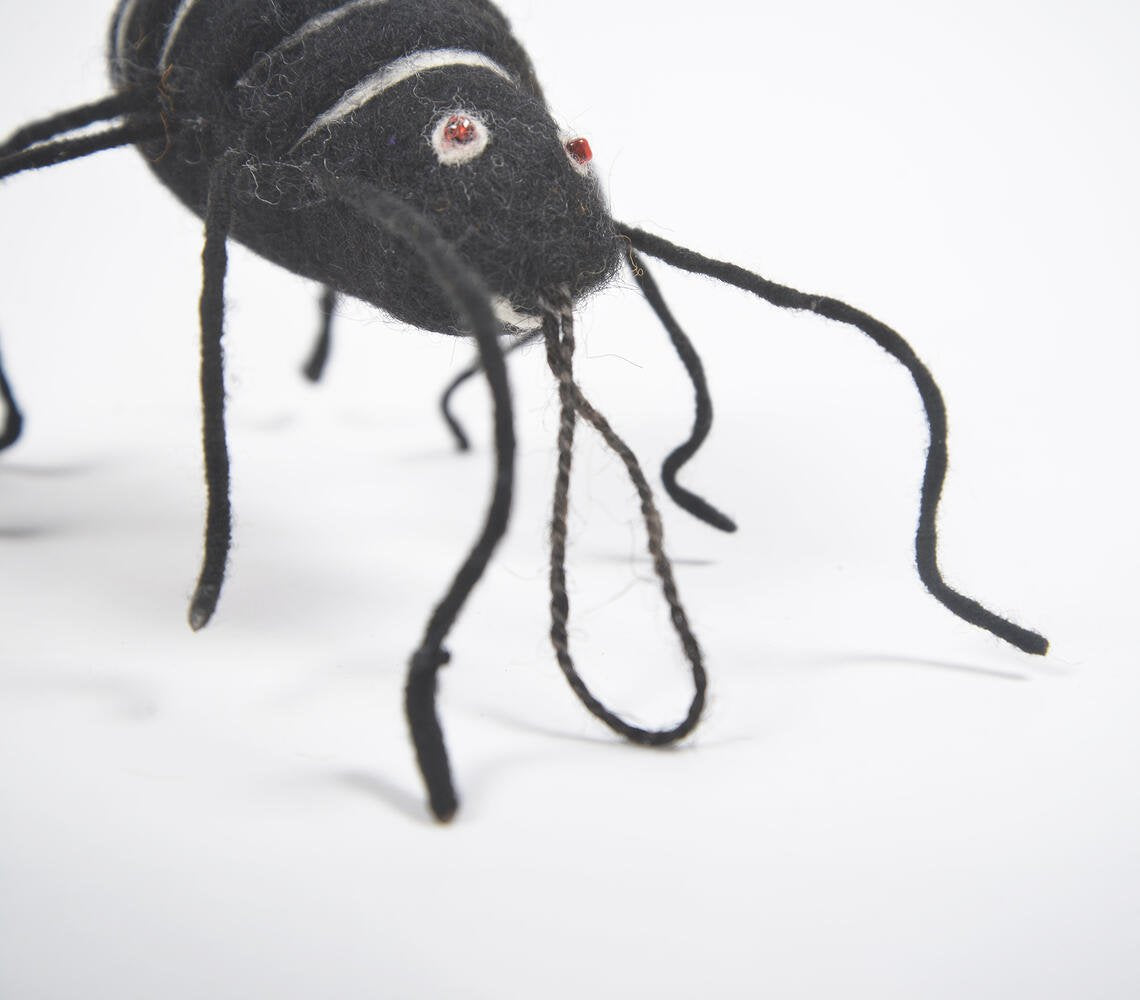 Black Spider Hanging Ornament