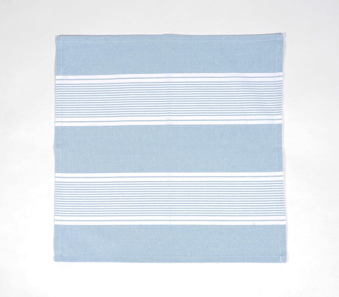 Block Striped Cotton Kitchen Napkins (set of 4)