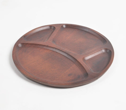 Hand carved Wooden Serving Platter