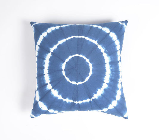 Abstract Tie & Dye Cotton Cushion Cover, 16 x 16 inches