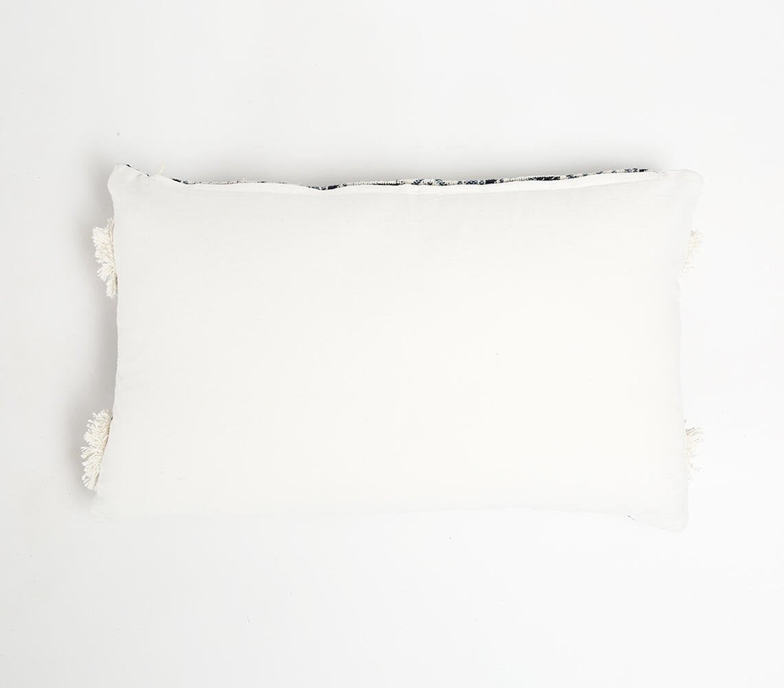 Textured & Printed Lumbar Cushion Cover