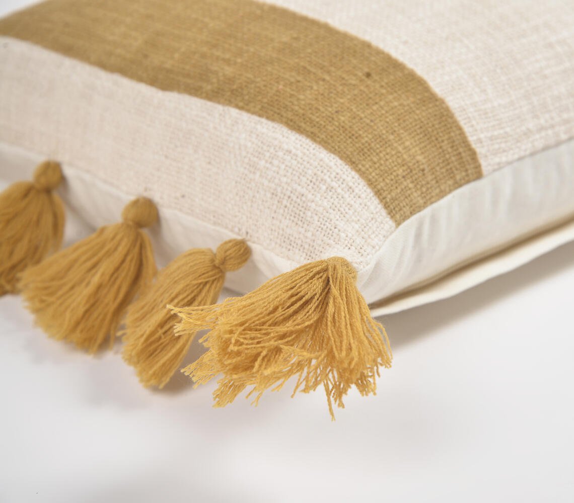 Bohemian Pillow Cover with Tassels