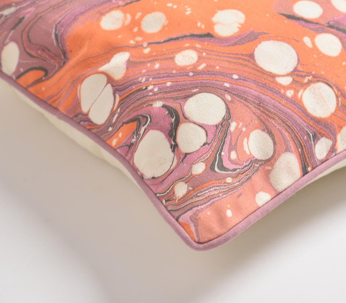 Screen Printed Marbled Cushion cover