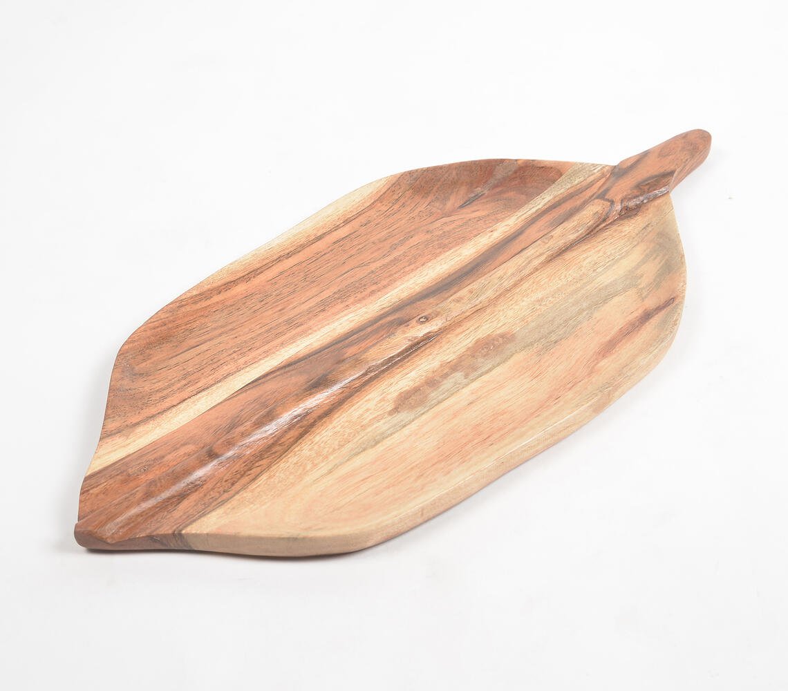 Raw Acacia Wood Serving Platter