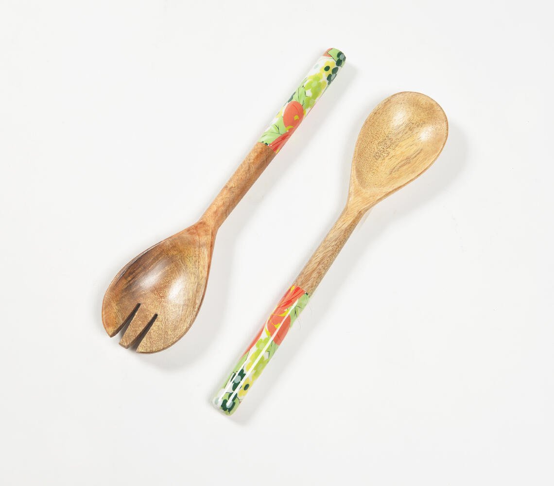 Tropical Salad servers (Set of 2)