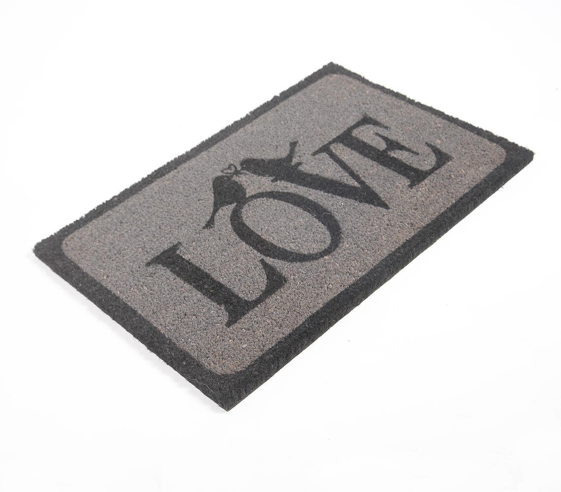 Love Coconut Coir door mat