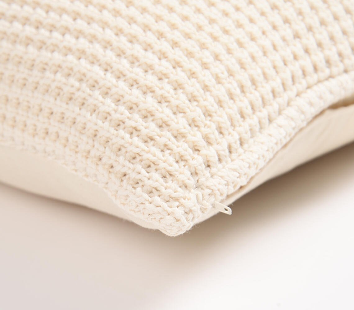 Knitted Cotton Cushion cover