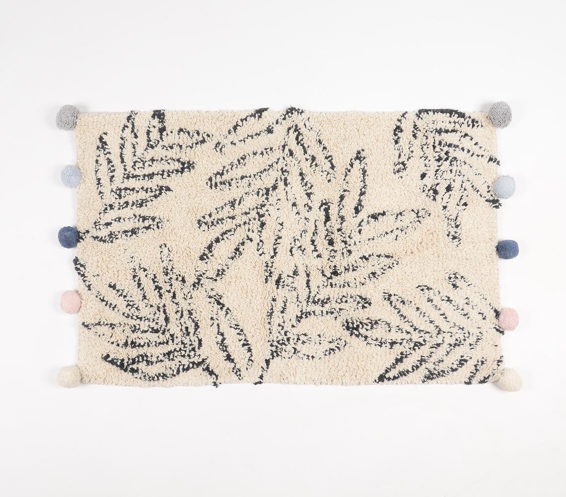 Hand Tufted Neutral Bath mat