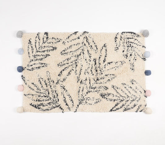 Hand Tufted Neutral Bath mat