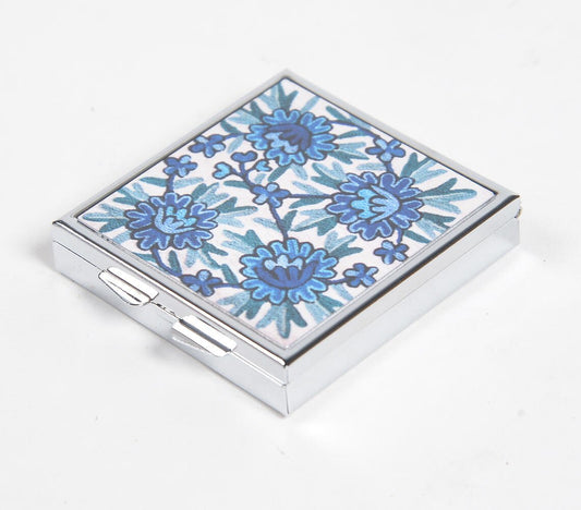 Die Cast Floral Pill Box