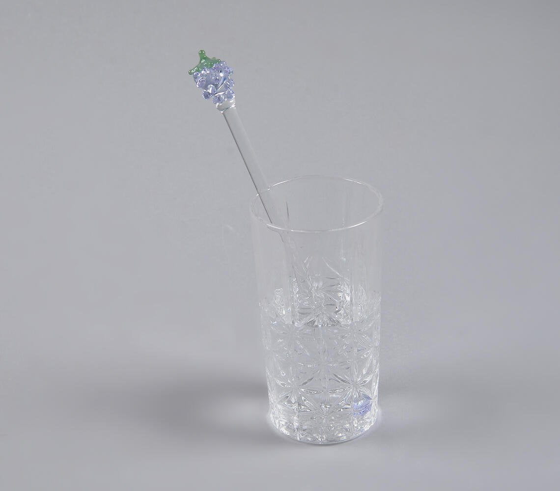 Grape Glass Beverage Stirrer