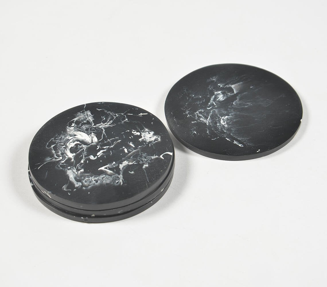 Marbled Stone Coasters (set of 4)