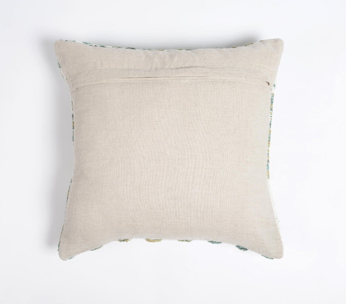 Handwoven Forest Cushion cover