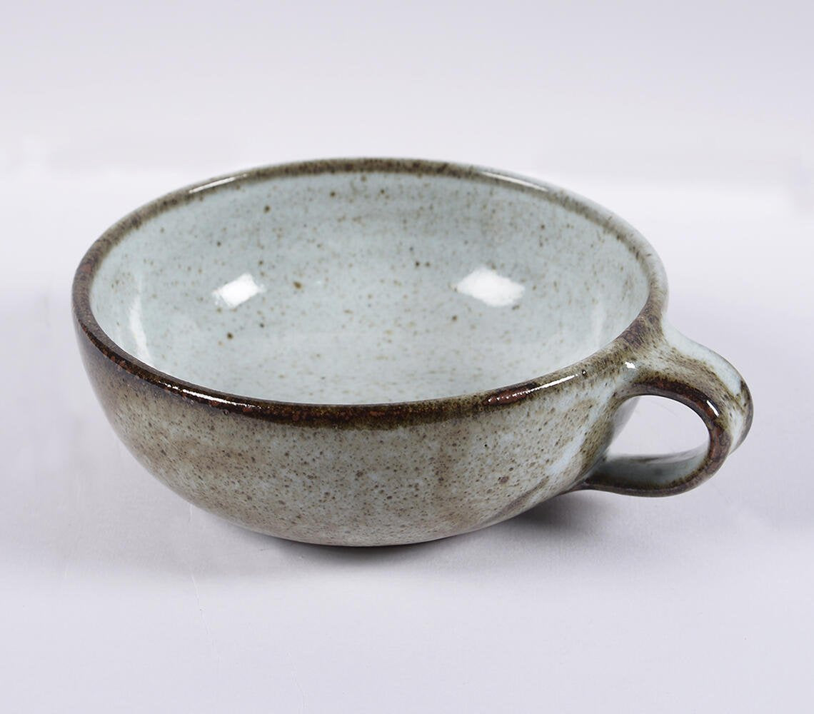 Minimal Pottery Clay soup mug