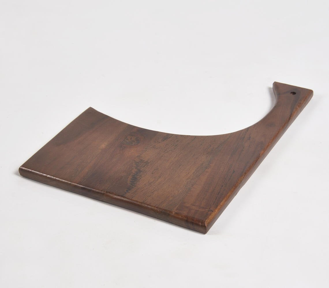 L-Cut Out Acacia Wood Snack Board