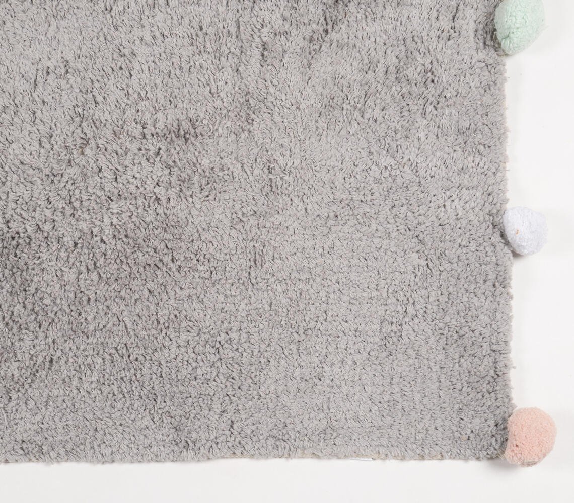 Tufted Greyscale Bath mat