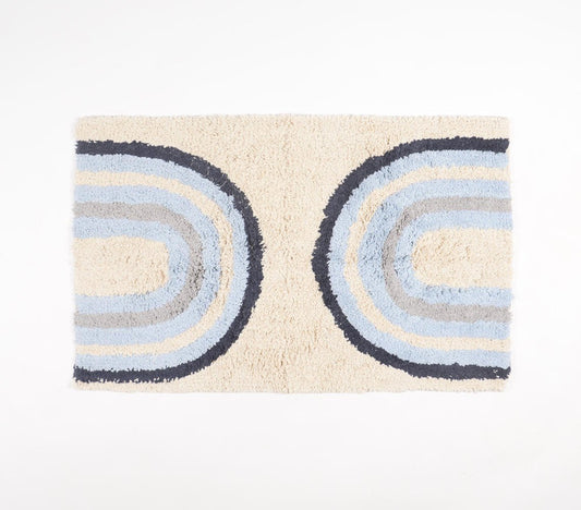 Tufted Blue Breeze Bath mat