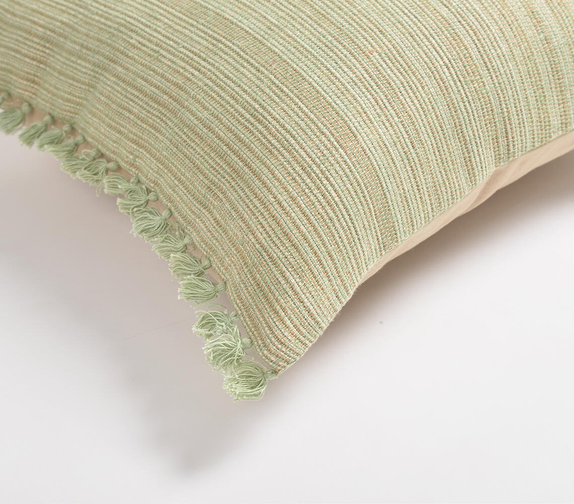 Mint Textured Cushion cover