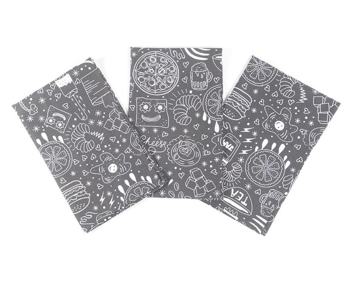 Printed Handloom Kitchen Towels (Set of 3)