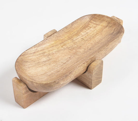 Handmade Wood Tub-Shaped Classic Trivet