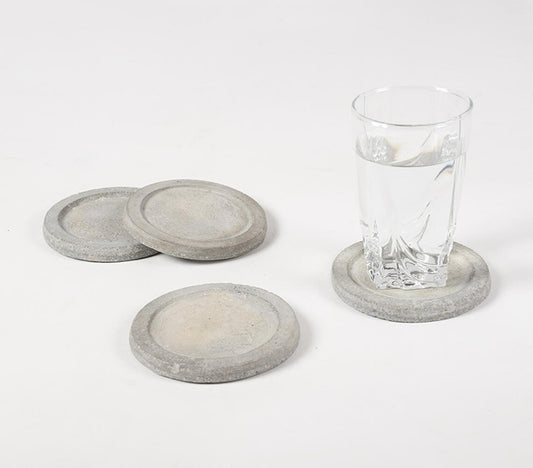 Handmade Concrete Coasters (set of 4)