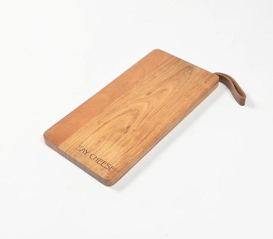 Wooden 'Say Cheese' Board