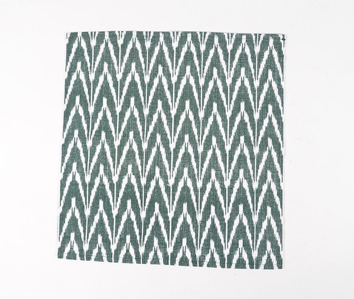 Set of 4 - Handwoven Ikat Table Napkins