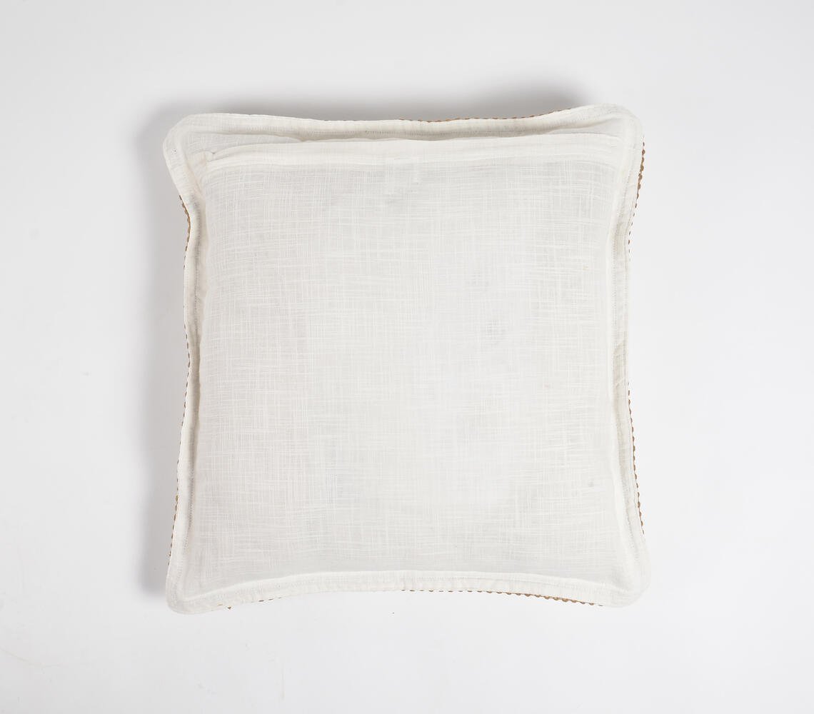 Minimal Solid Cushion Cover, 18 x 18 inches