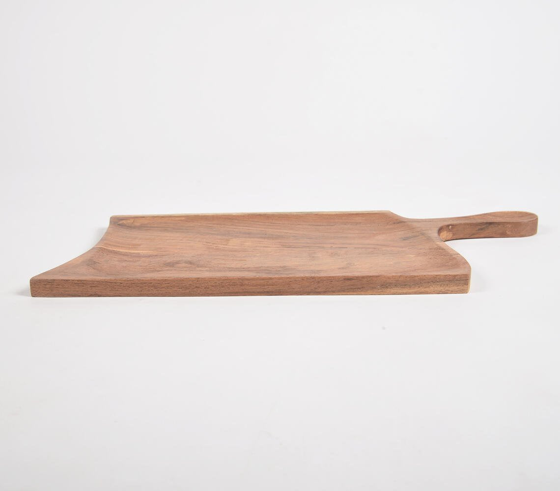 Hand Cut Acacia Wood Serving Board