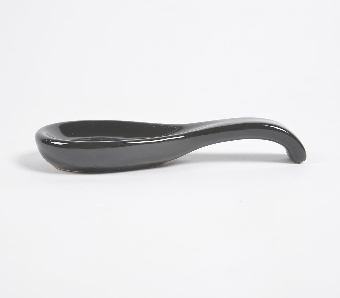 Ceramic Pottery Minimal Spoon Rest