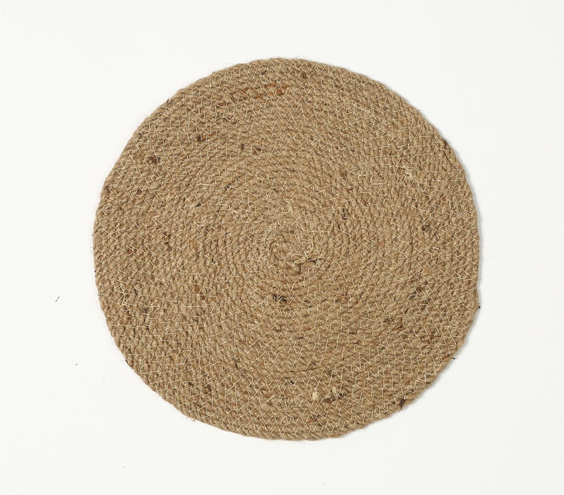 Hand Braided Jute Placemats (set of 4)